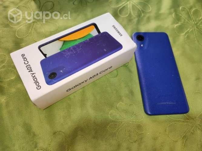 Galaxy A03 core cómo nuevo sin detalles