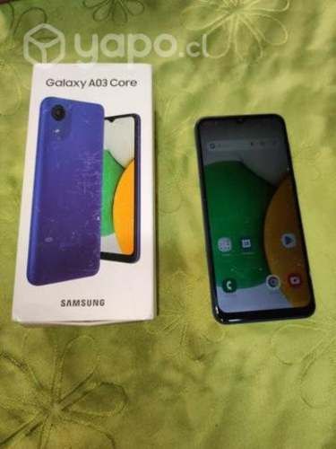 Galaxy A03 core cómo nuevo sin detalles