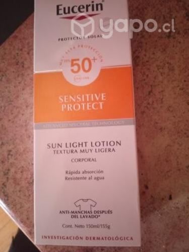 Protector solar eucerin nuevos 150 ml