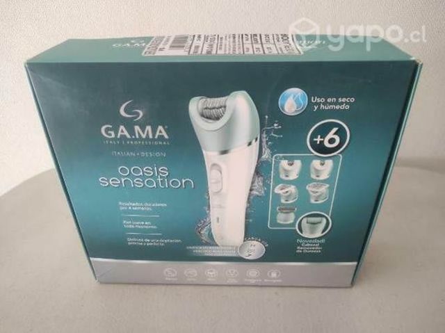 Depiladora Gama oasis sensation seco y húmedo