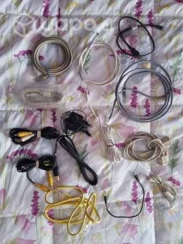 Cables, controles remotos, joistick