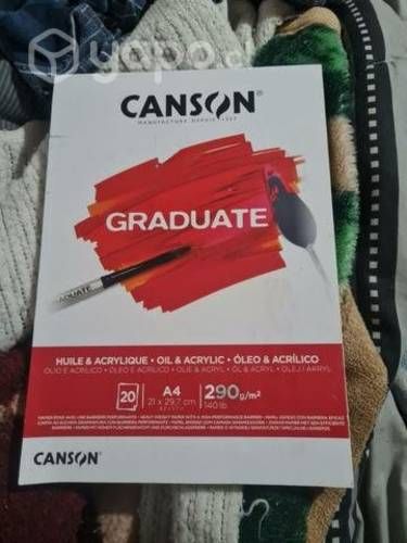 Block De Oleo Tipo Pad Canson 18hojas 290gr