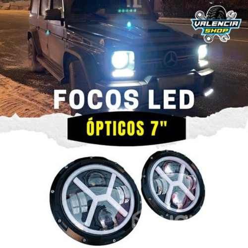 Focos led ópticos 7"
