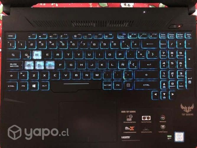 Notebook Asus Tuf Gamming FX505GT sin detall
