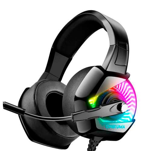 Audifono Gamer Onikuma K6 Rgb Negro IZ