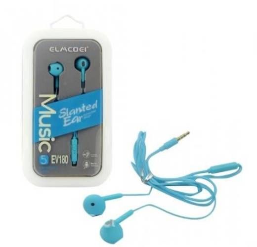 Audifonos In Ear Con Microfono, EV-180, Colores