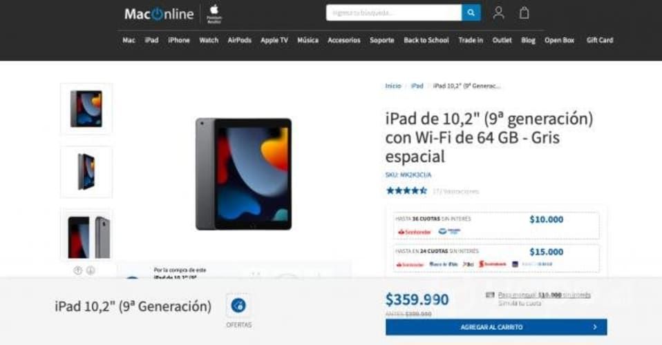 Ipad 10.2" (9a.generacion)