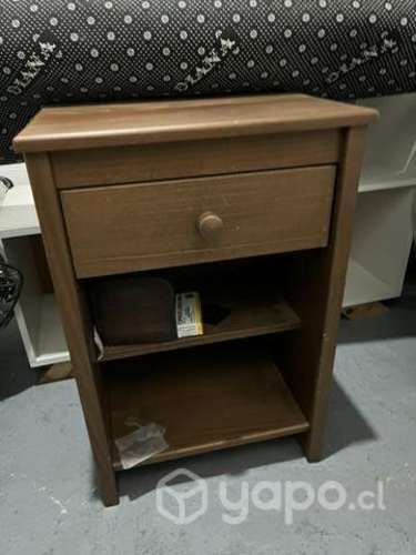 Respaldo cama 2 plazas + 2 veladores