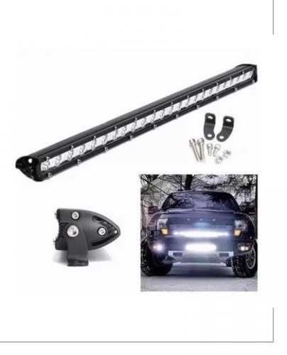 Neblinero Led Barra Recta 12 Y 24 Voltios blanco