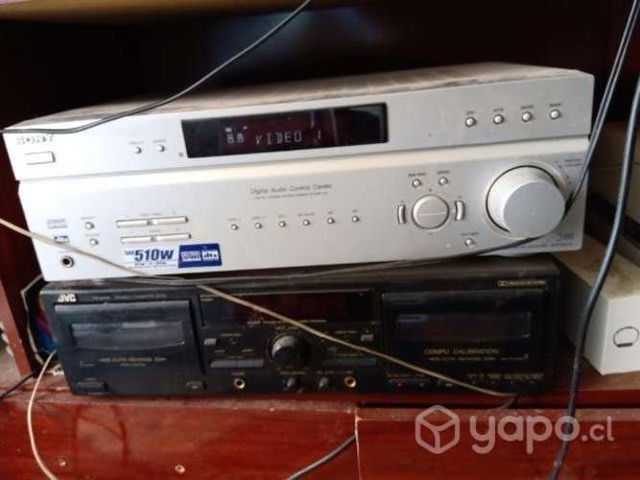 Equipos hi fi Jvc y Sony