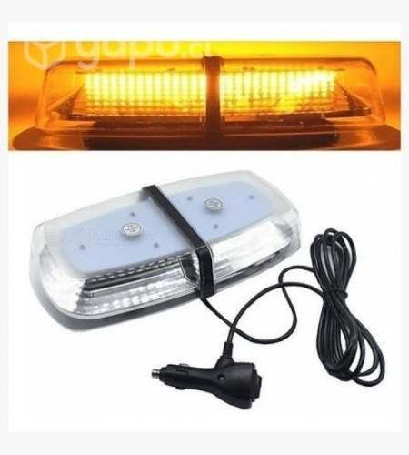 Baliza Led Estroboscopica Ambar Emergencia 12v 24v