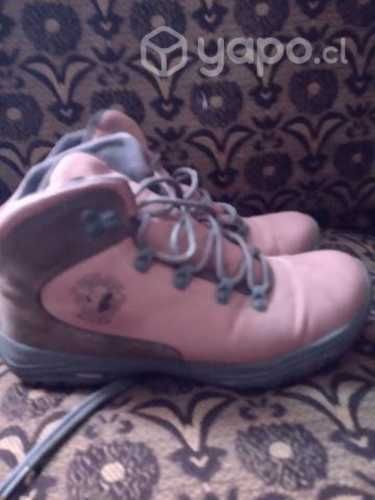 Botín impermeable con cuero 38 marca brahama