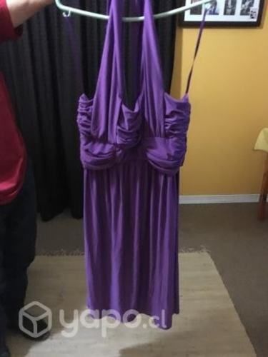 Vestido morado o rojo o negro