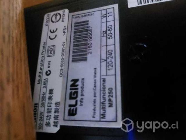 Impresoras hp y cannon