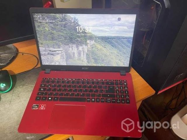 Notebook acer aspire 3 rojo