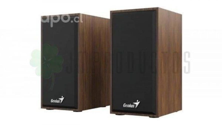 Parlantes Para Computador Genius Sp-hf180 Madera
