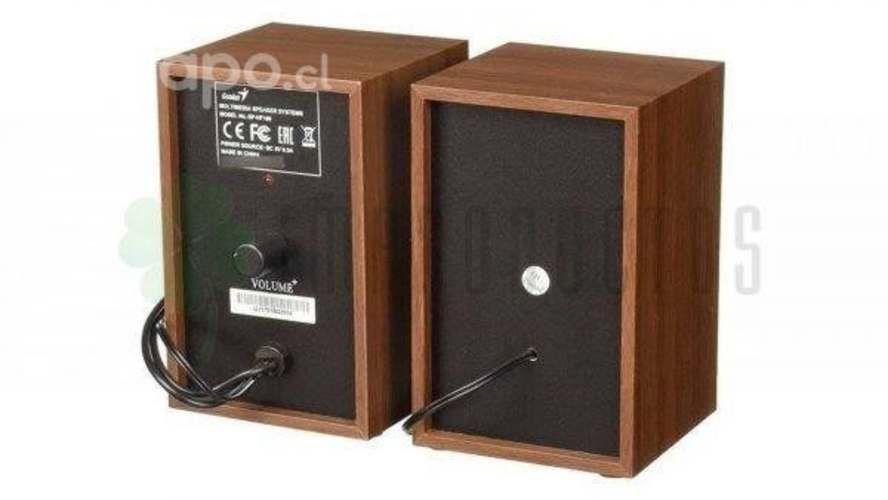 Parlantes Para Computador Genius Sp-hf180 Madera