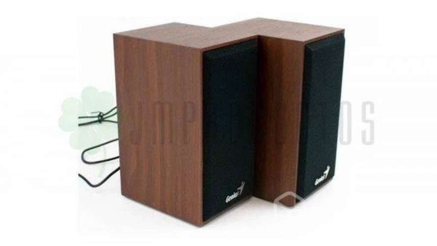 Parlantes Para Computador Genius Sp-hf180 Madera