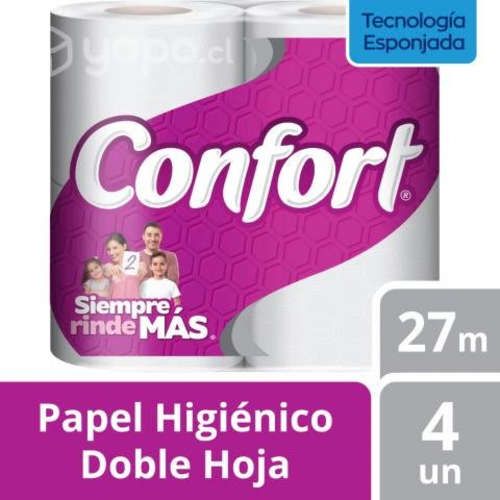 Papel higienico confort 27 metros