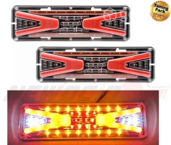 Foco Trasero Tuning Secuencial Multi Voltaje Led C