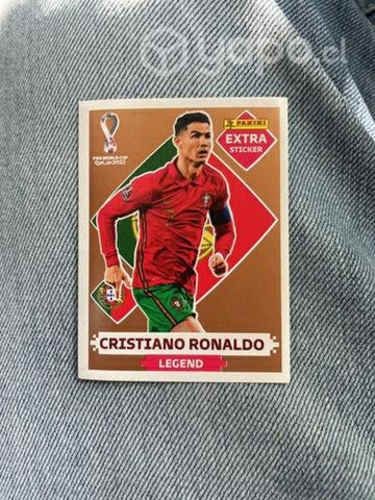 Extra sticker de cristiano Ronaldo y Ryan Gravenbe