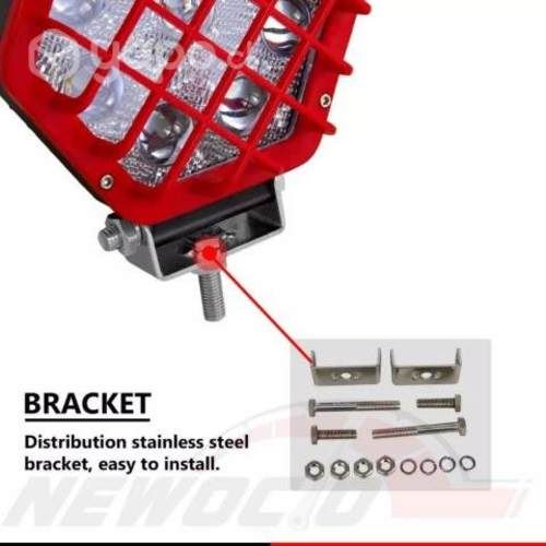 Faro Foco Neblinero Con Lupa Impermeable 48 Watts