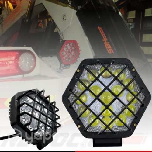Faro Foco Neblinero Con Lupa Impermeable 48 Watts