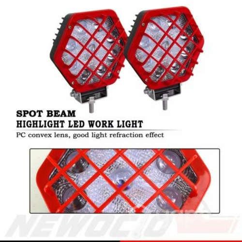 Faro Foco Neblinero Con Lupa Impermeable 48 Watts