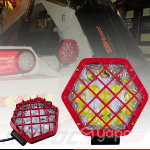 Faro Foco Neblinero Con Lupa Impermeable 48 Watts