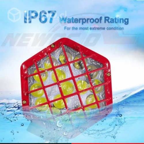 Faro Foco Neblinero Con Lupa Impermeable 48 Watts