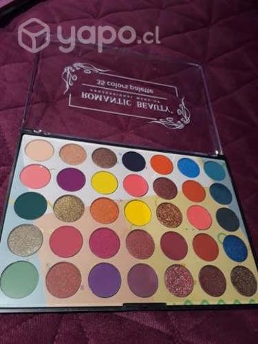 Paletas de maquillaje