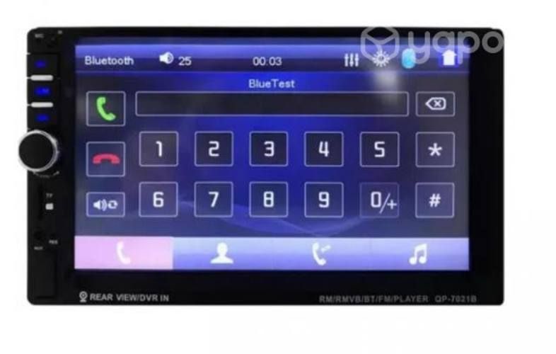Radio Auto 2din Mirror Link Bluetooth
