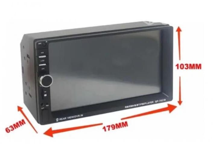 Radio Auto 2din Mirror Link Bluetooth