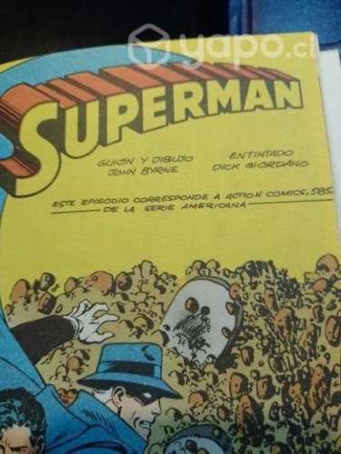 Superman John Byrne Comic Empastado 2 tomos
