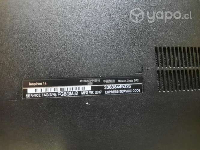 Lapto Dell I5 /7 generacion