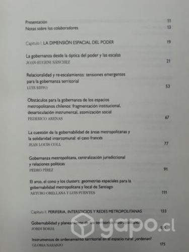 Ciudad, Poder, Gobernanza