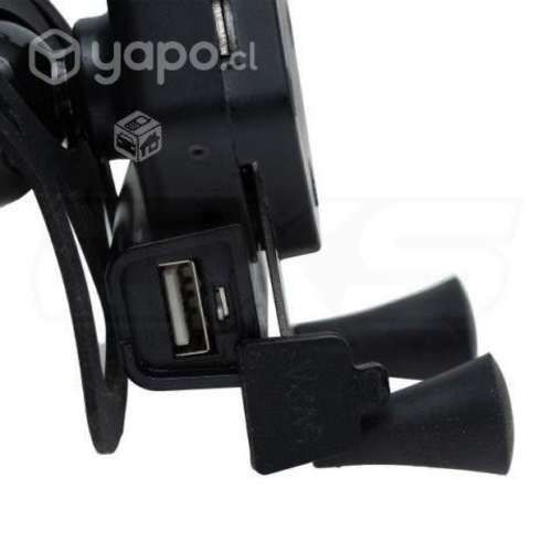 Soporte de Celular Para Moto con Cargador USB