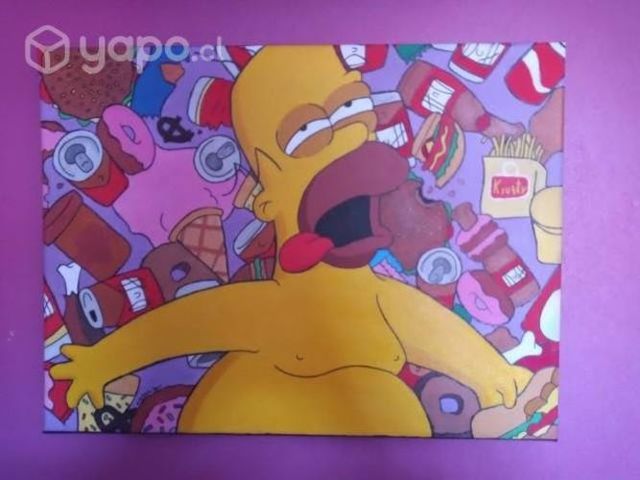 Cuadro de Homero Simpsons