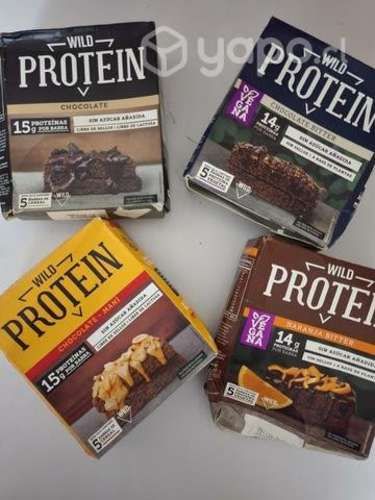 Wild protein chocolate bitter y otros sabores