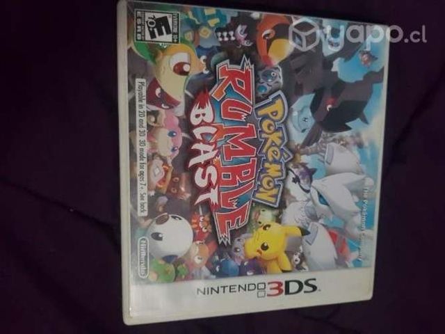 Pokemon rumble blast nintendo 3ds