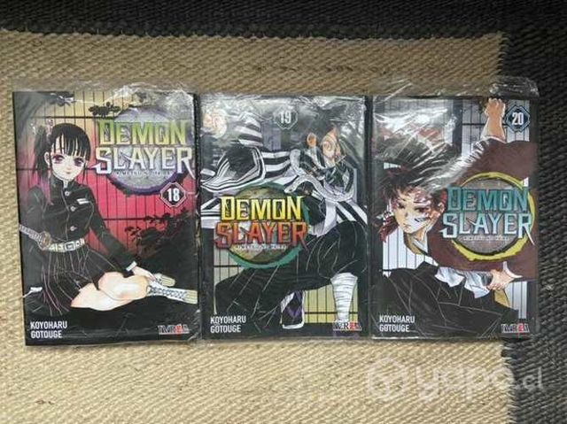 Mangas Demon Slayer Originales - Ivrea Argentina