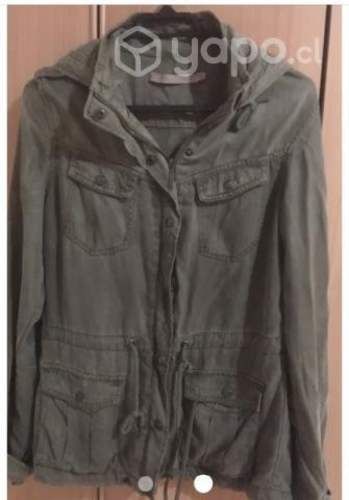 Chaqueta verde militar