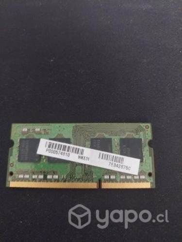 4gb de ram para notebook