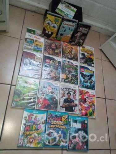 Lotes de juegos de nintendo wii