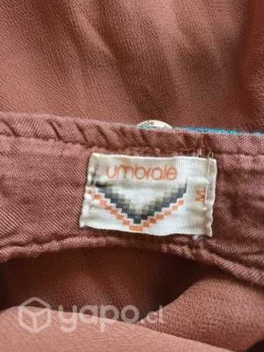 Bello vestido UMBRALE bordado talla M largo