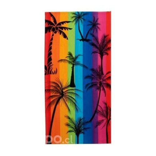 Toalla de baño piscina verano palmeras colores