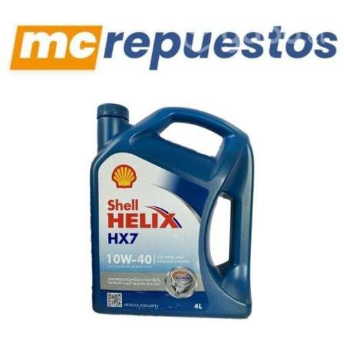 Aceite para motor Shell sintetico Helix HX7 10W-40