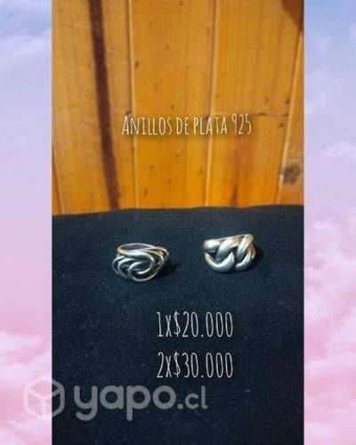 Anillos de plata 925