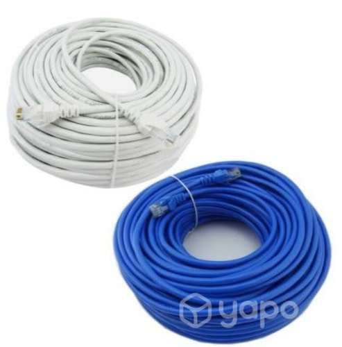 Cable De Red De 50 Metros, Categoria 6E. Alta Cali