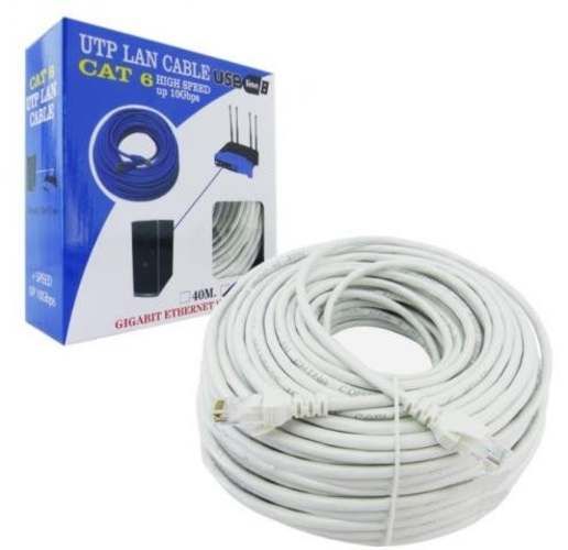 Cable De Red De 50 Metros, Categoria 6E. Alta Cali